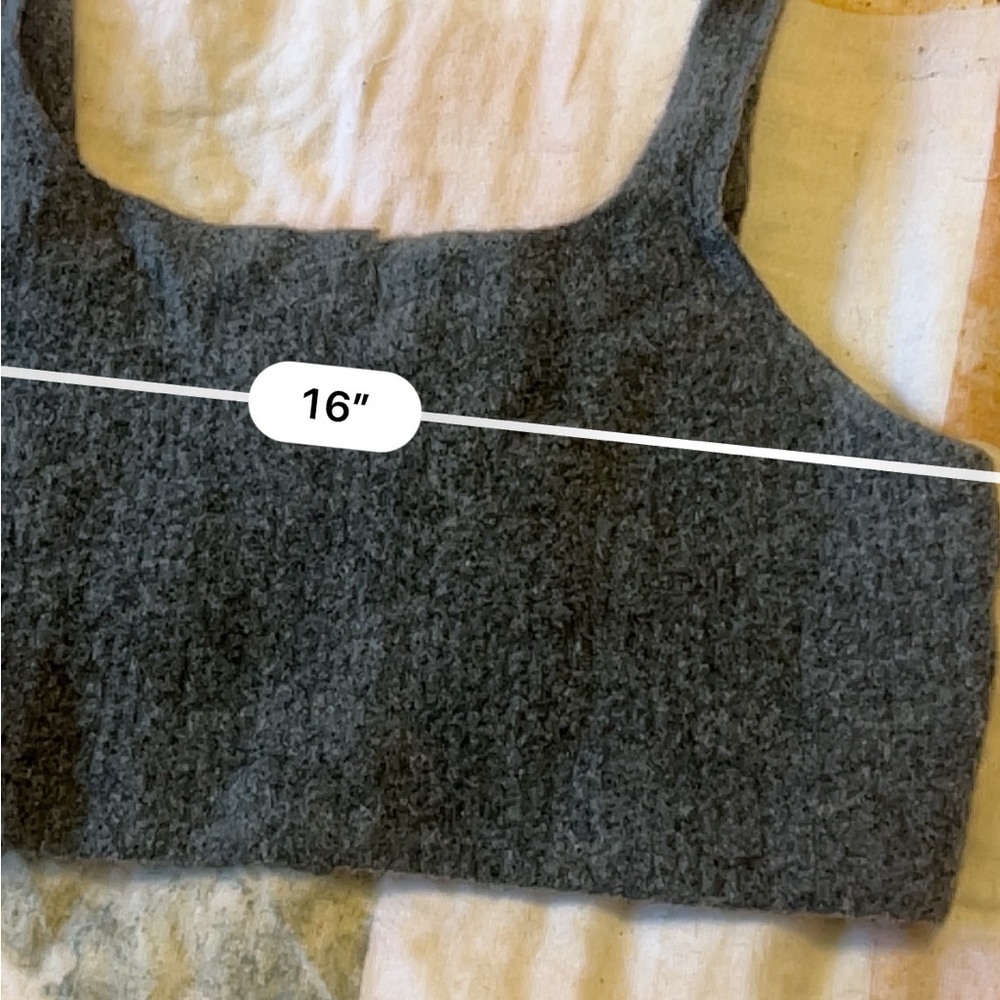 Everlane Gray Ribbed Tank Top - Picture 8 of 9